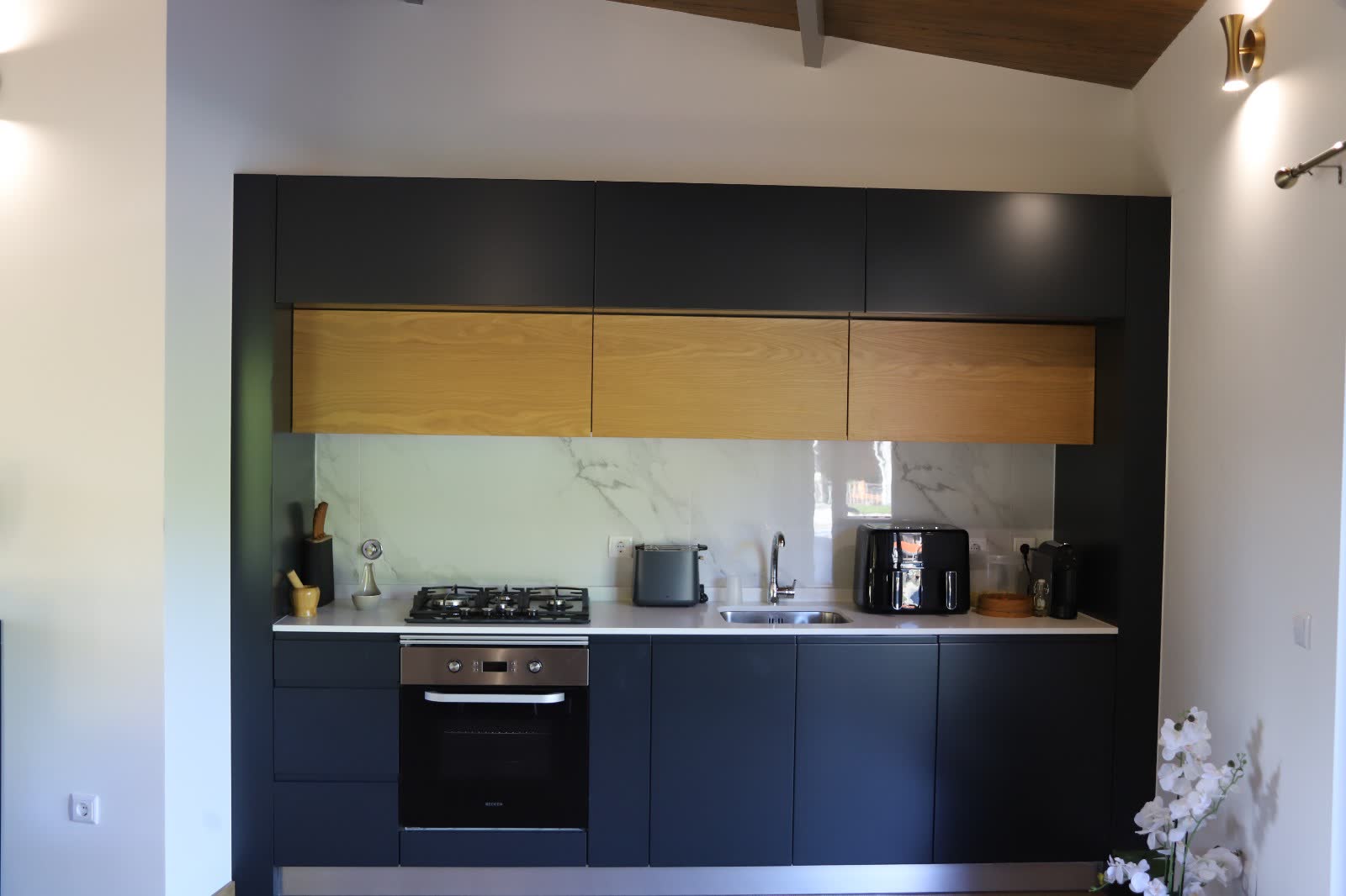 Cozinha e sala de jantar