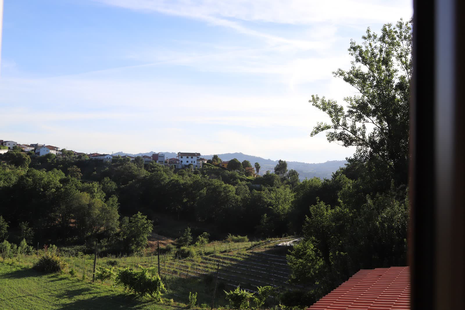 Vista para o campo de Amarante